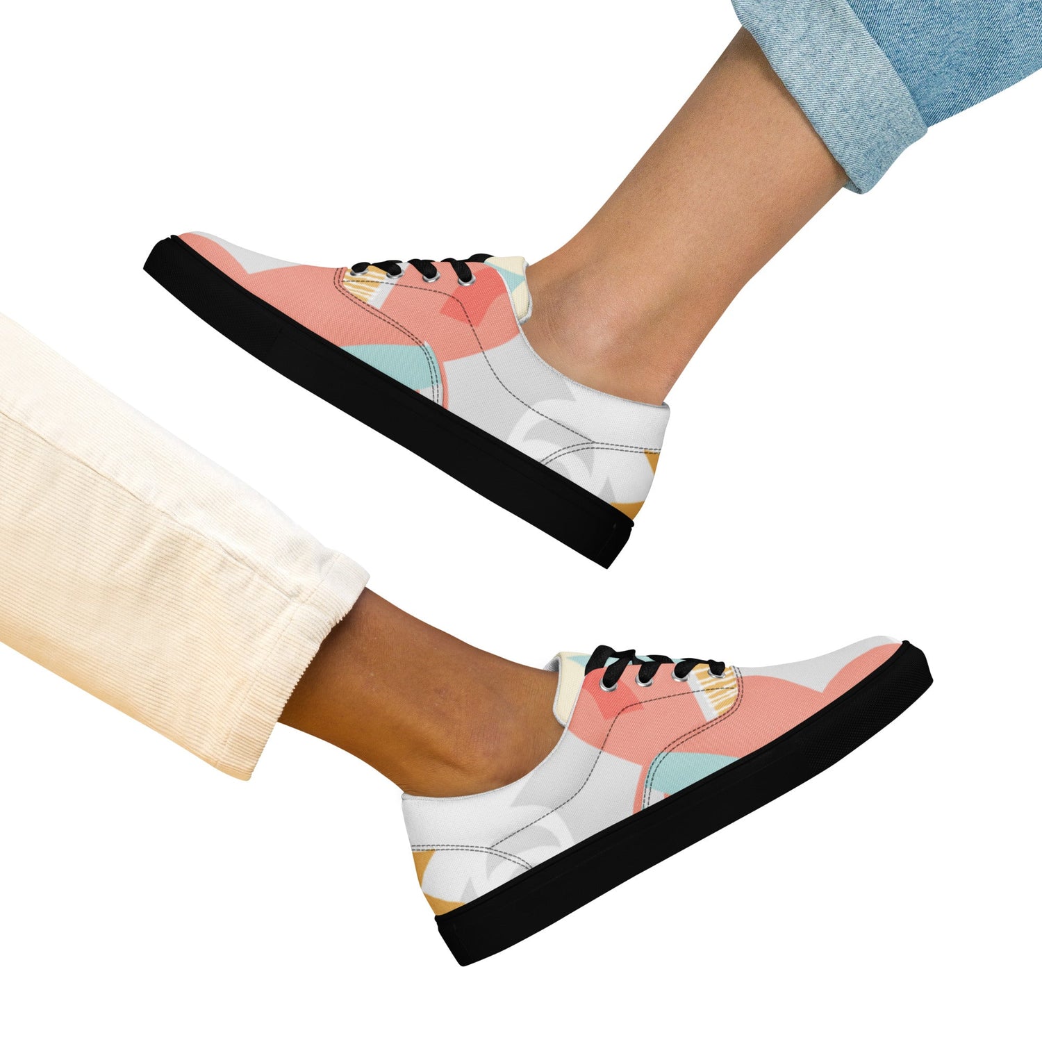 Women’s Lace-Up Canvas Shoes